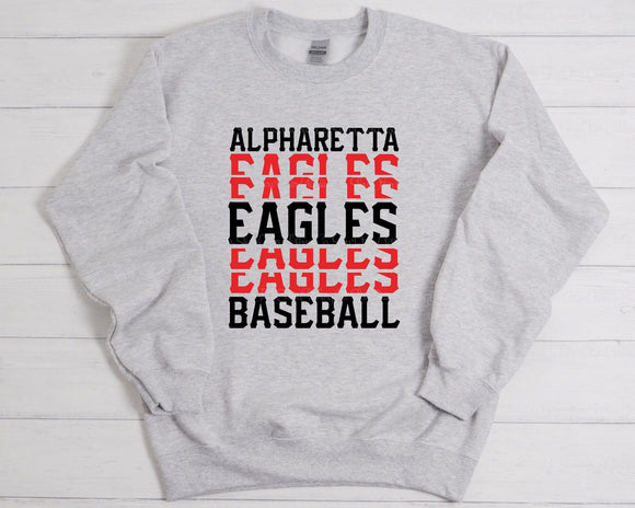 Alpharetta Eagles Baseball Stacked