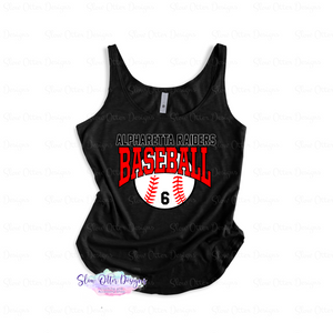 Youth Alpharetta Raiders Personalized