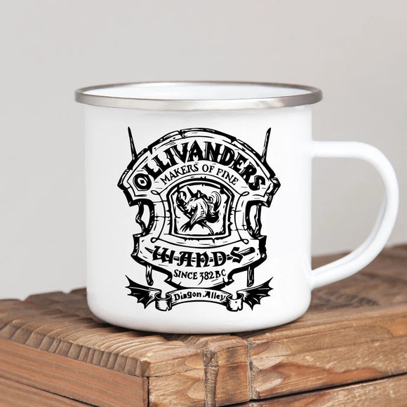 Olivanders Enamel Mug